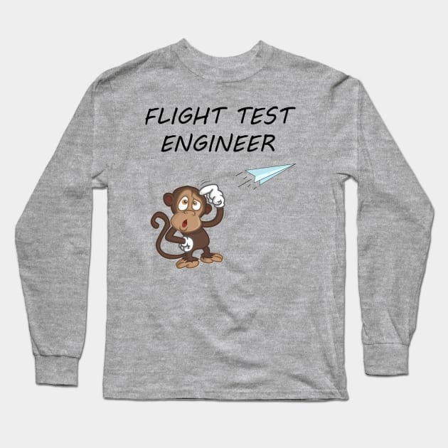 Flight Test Engineer Long Sleeve T-Shirt by Sneek661